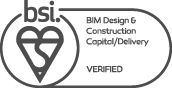 BSI BIM Design and Construction verified logo