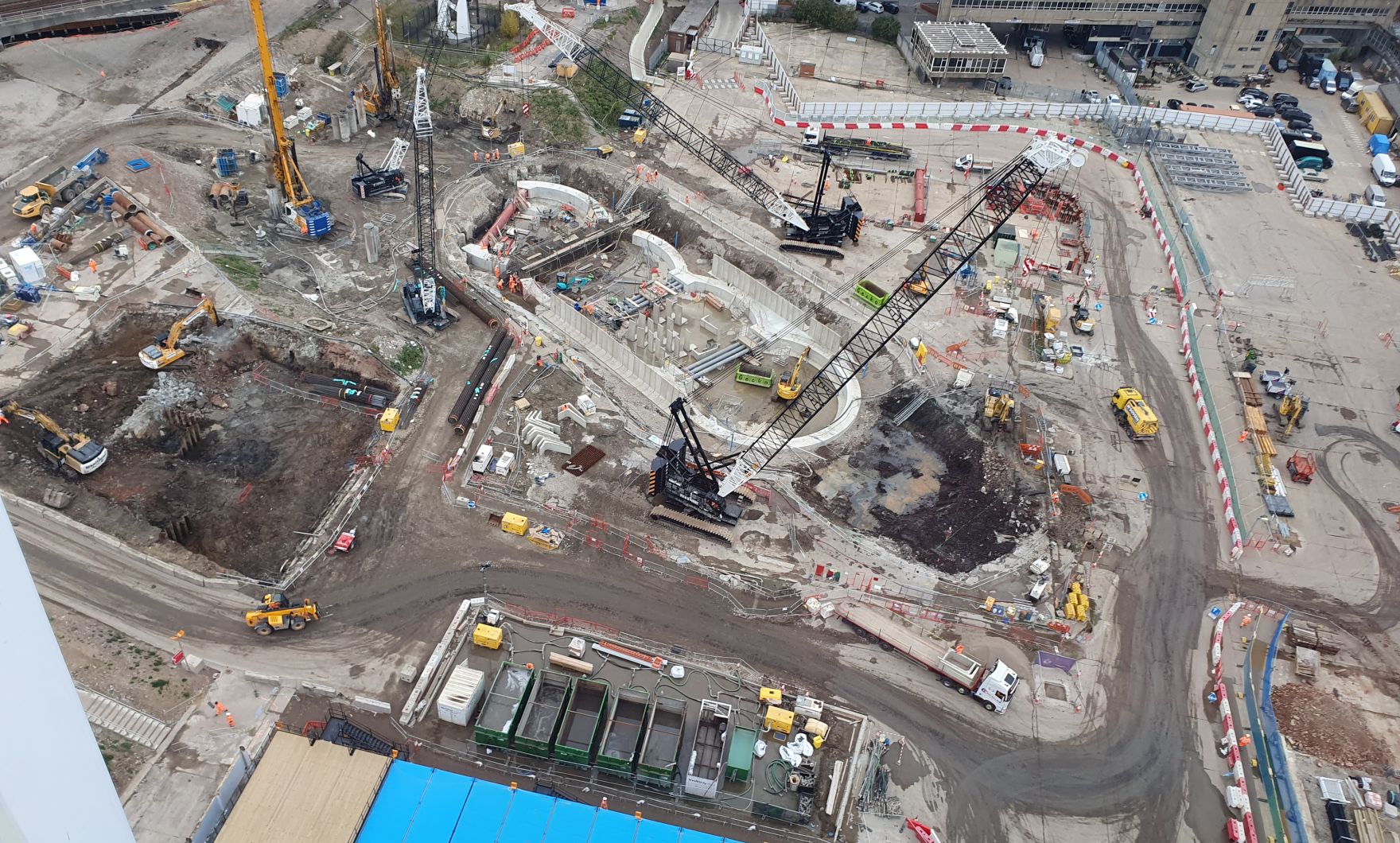 Shaft Construction on Silvertown Tunnel