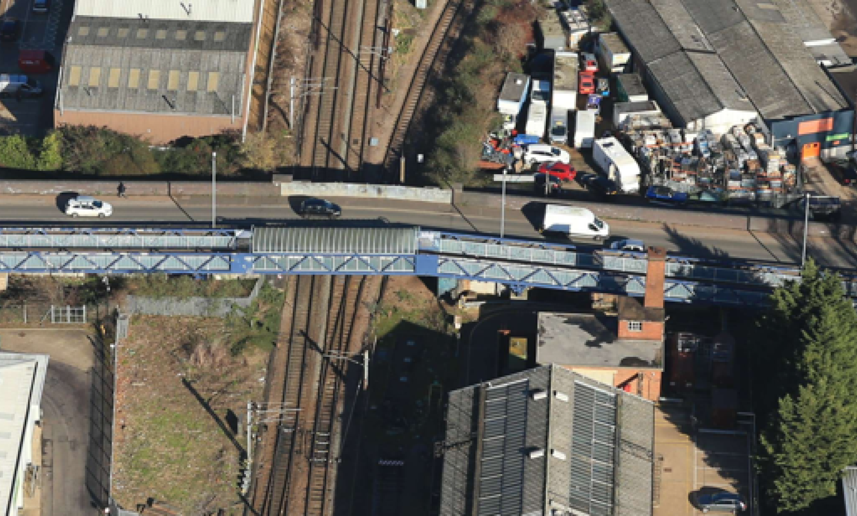 Coldham's Lane Footbridge Bearing Replacement