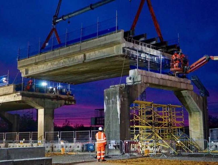 Bletchley Flyover Dismantling