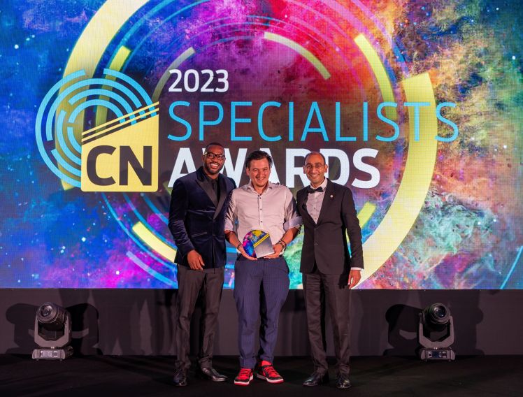 Charlie Richter Wins Digital Construction Excellence Award at CN Specialist Awards