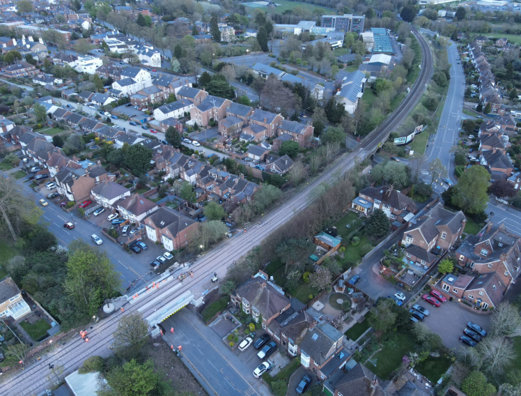 Leamington Spa bridge replacement