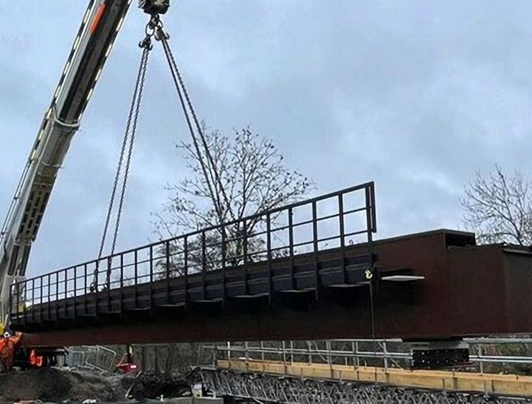 Stratford Upon Avon Canal bridge replacement