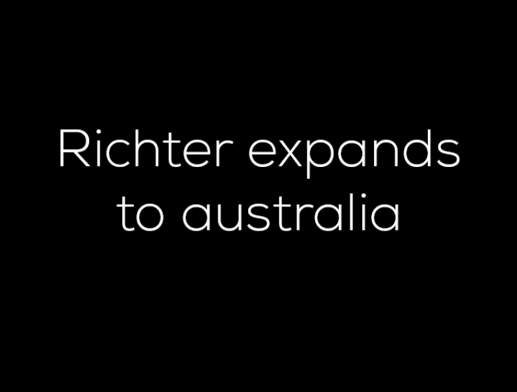 Richter expands to Australia